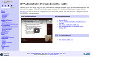 Desktop Screenshot of iaoc.ietf.org